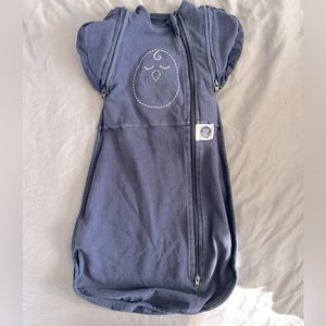 Nested Bean Zen One Swaddle in Navy Blue Size NB, 7-13 lbs.